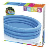 Intex Crystal Blue Pool, 3-Ring, Ages 2+, Shelf Box 42158426 - Kiddy Zone