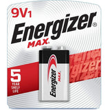Energizer MAX Alkaline 9V Battery 1 Pack (BP1)