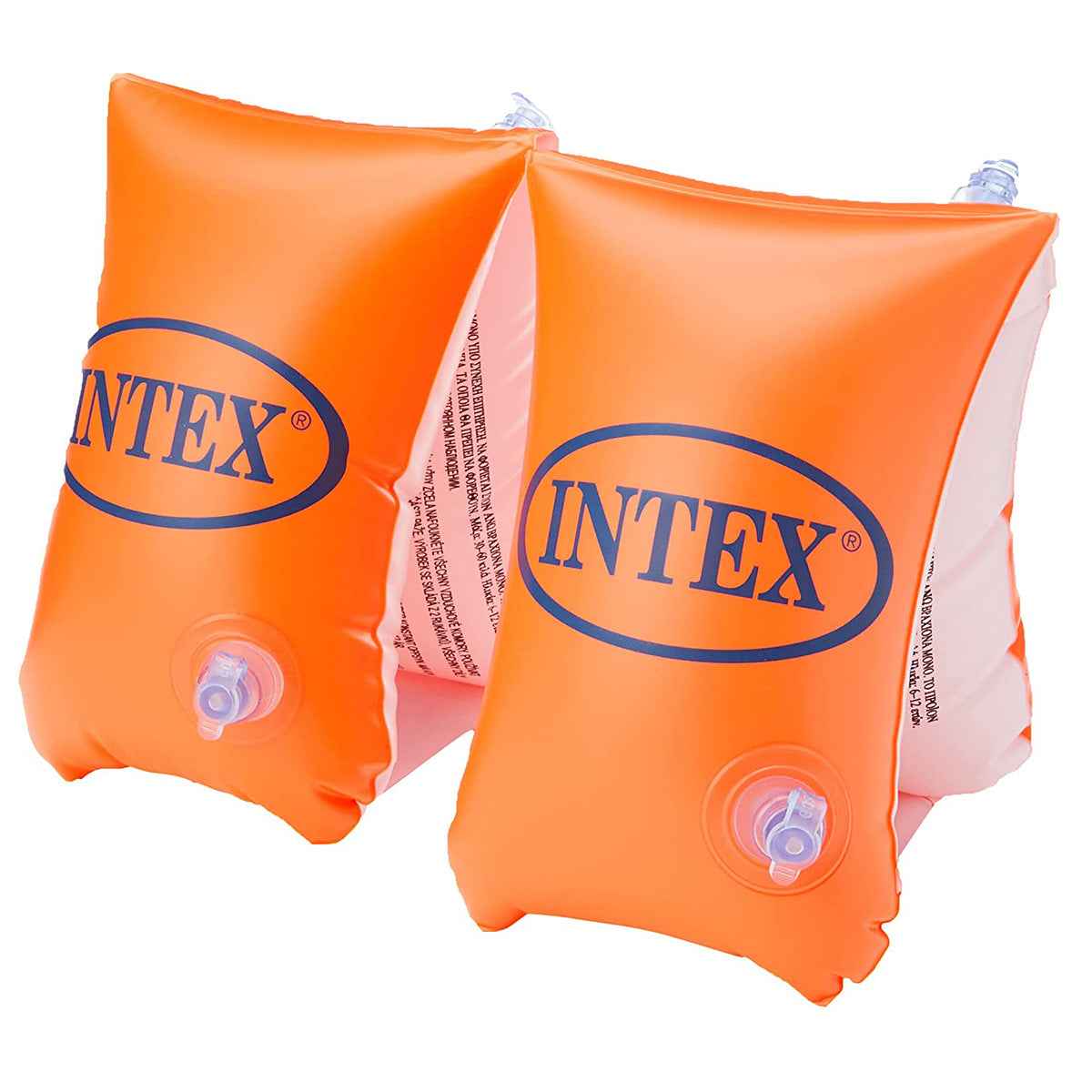 INTEX 12"X6"LARGE DELUXE ARM BANDS, AGES 6-12, PEG BOX - Kiddy Zone