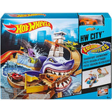 Hot Wheels PLAYSETS/CITY THEME - COLOR SHIFTERS SHARKPORT SHOWDOWN - Kiddy Zone