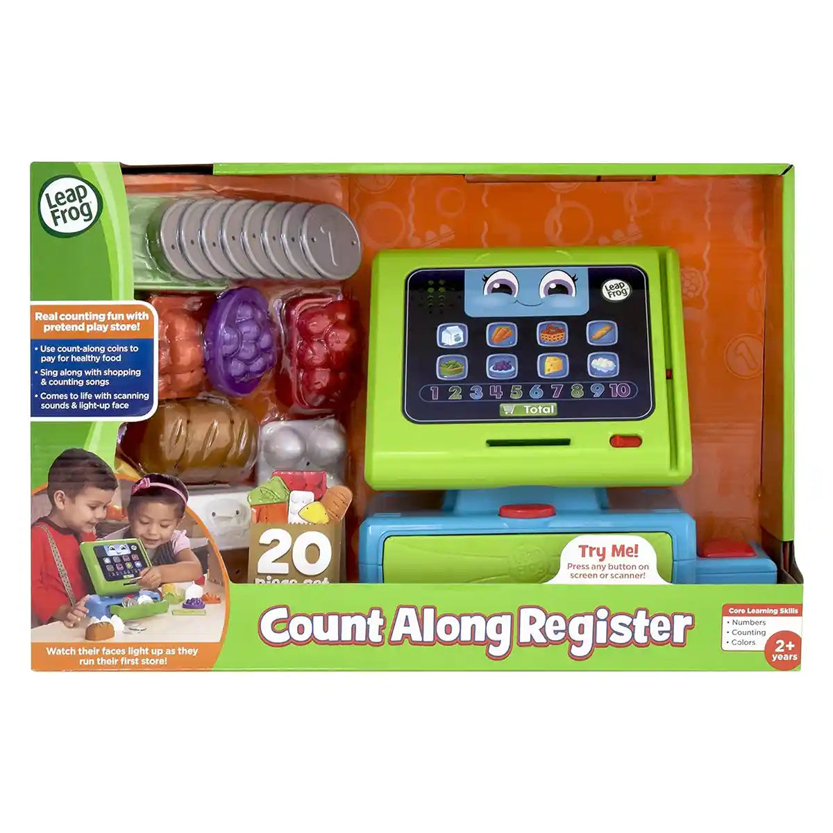 Leapfrog Count Along Register, Us/Ca, 2/C - Kiddy Zone