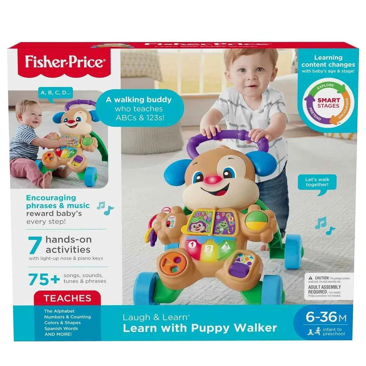 FP INFANT - SMART STAGES PUPPY WALKER - Kiddy Zone