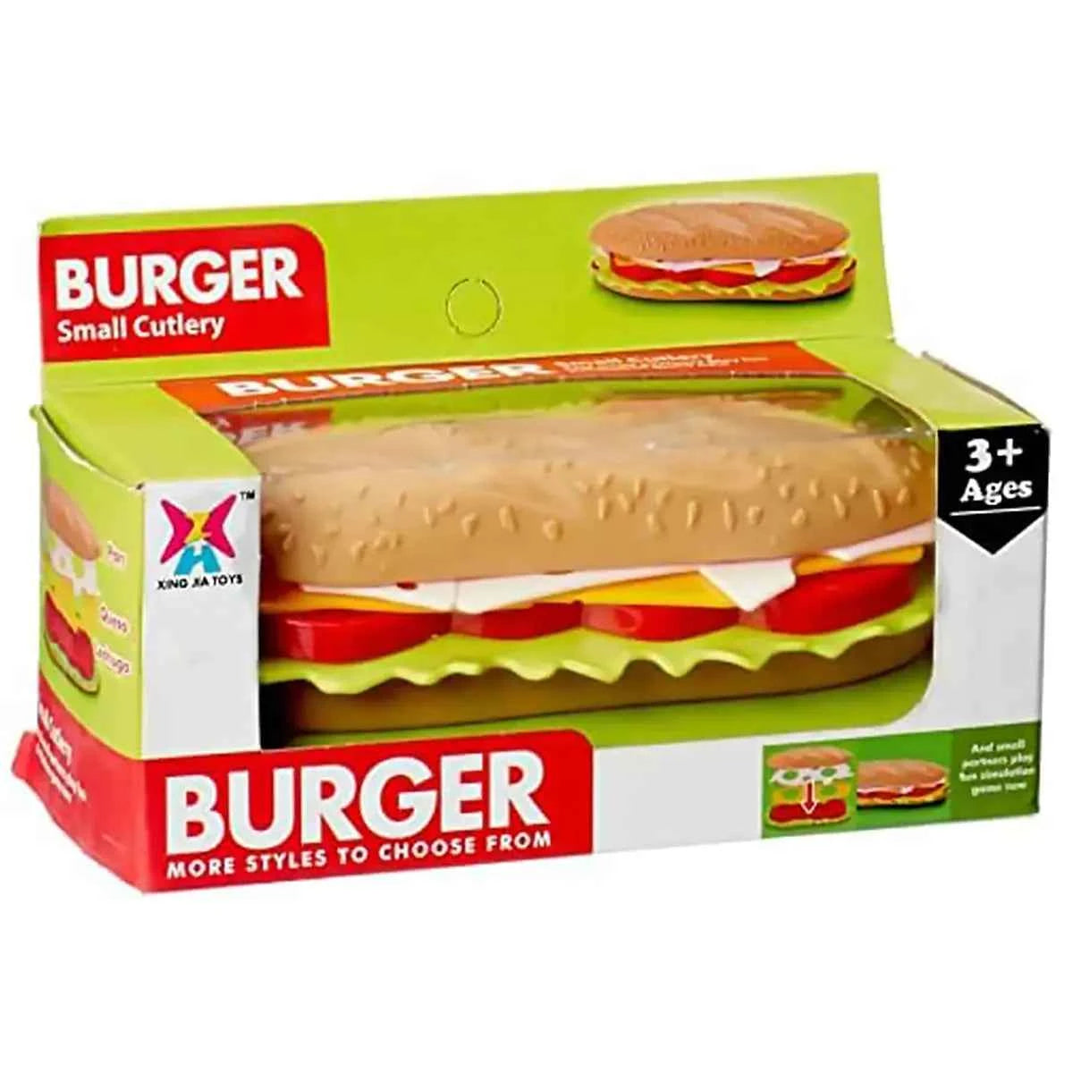 Fashion Cutlery /BURGER 18 PCS/BOX - Kiddy Zone