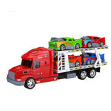 Jinjia 1:24 Scale Friction Truck + 4 Sports Car