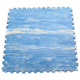 EVAJUDO mat(Blue + white)1PCS Size:100*100cm Thickness: 2cm - Kiddy Zone