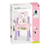 Long foot magnetic double-sided learning boards - Pink