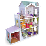 Belle's doll house (13 Furniture+Garage) - Kiddy Zone