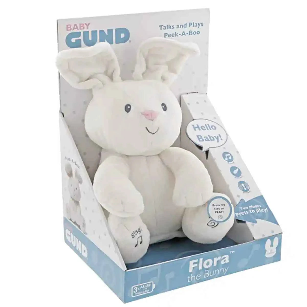Gund Flora Bunny Animated - Kiddy Zone