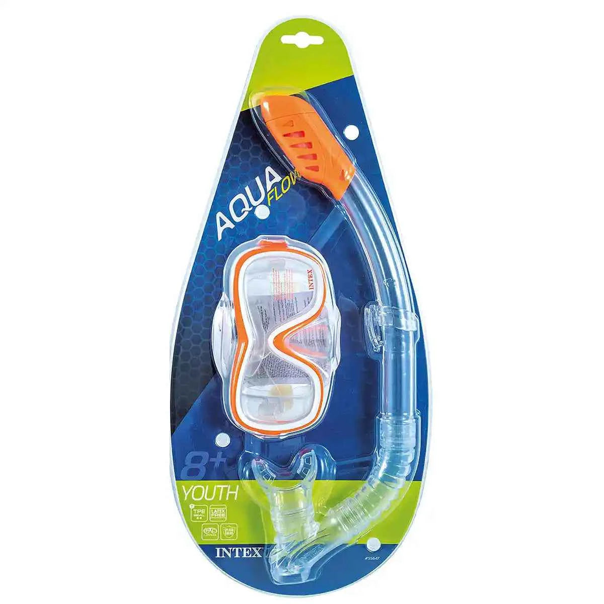 Intex Wave Rider Swim Set (55978, 55928), Ages 8+, Clam Shell Pack 42155647 - Kiddy Zone