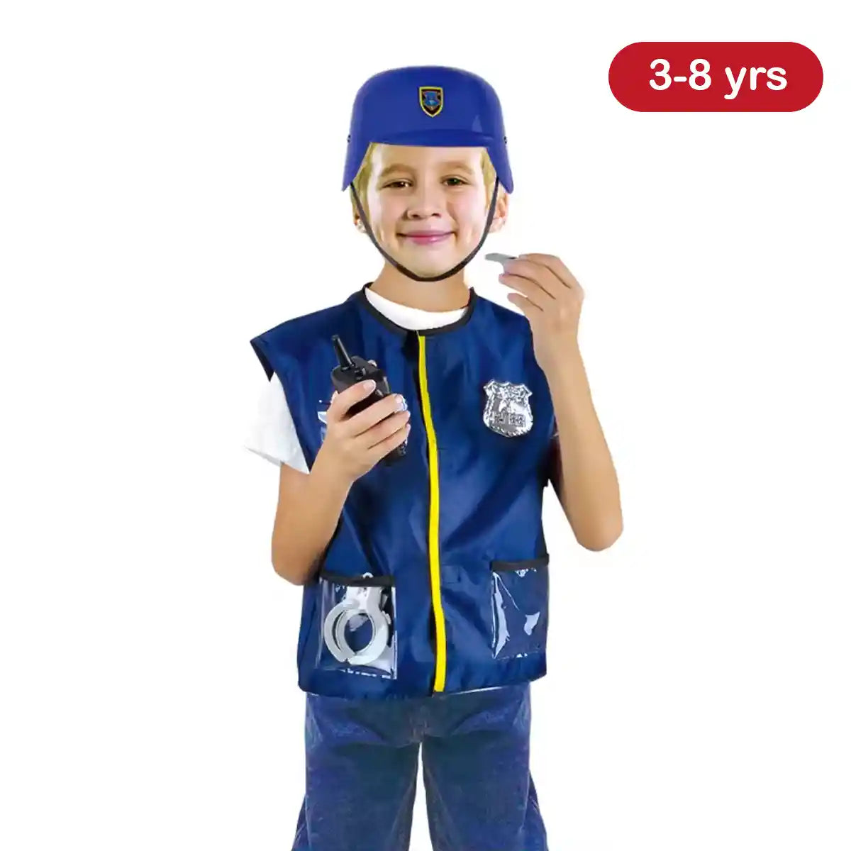 Police2 Costume (Free Size 3yrs to 8yrs) JG-1027-16