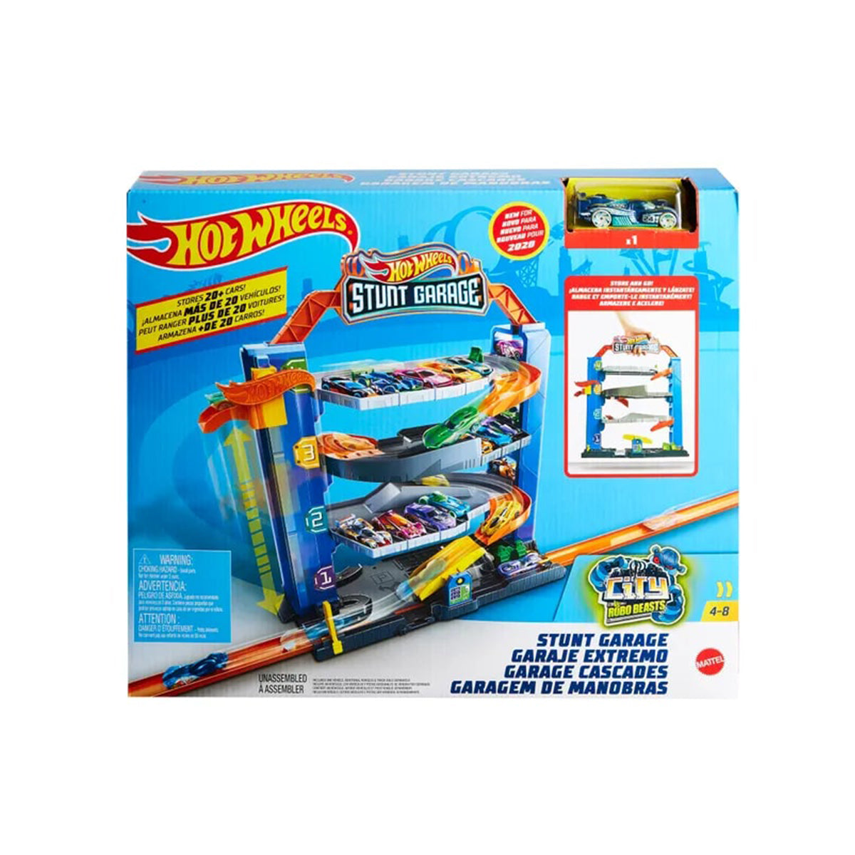 Hot Wheels Jump & Drop Garage