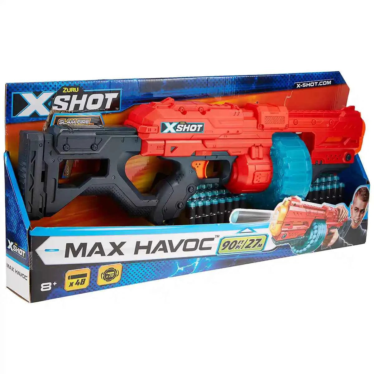 X-Shot Excel-Max Havoc(48Darts)