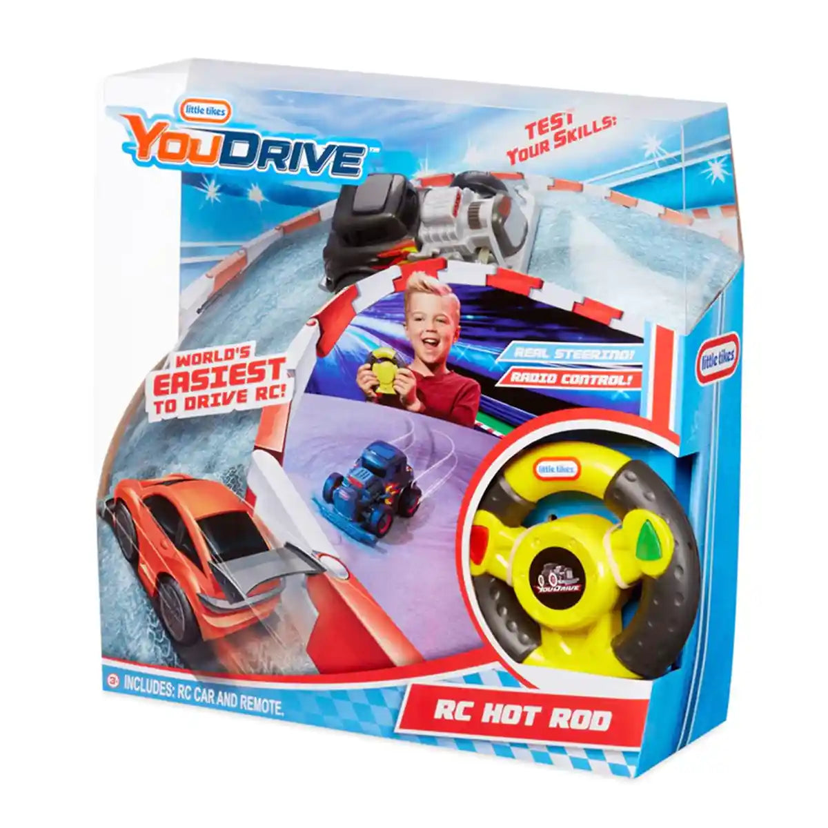Little Tikes YouDriveHotrod w/Flames Car - Kiddy Zone