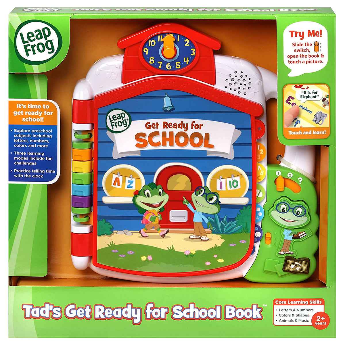 Leapfrog Tad's get Ready for school book - Kiddy Zone