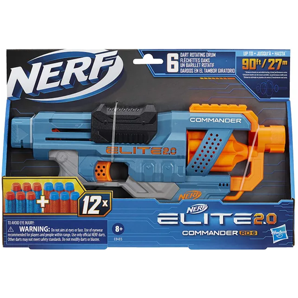 Nerf Elite 2.0 Commander RC 6