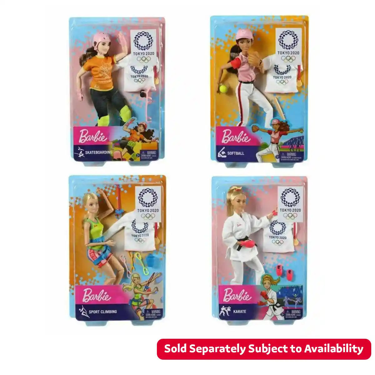 Barbie Tokyo 2020 Olympic Doll Asst. (5) - Kiddy Zone