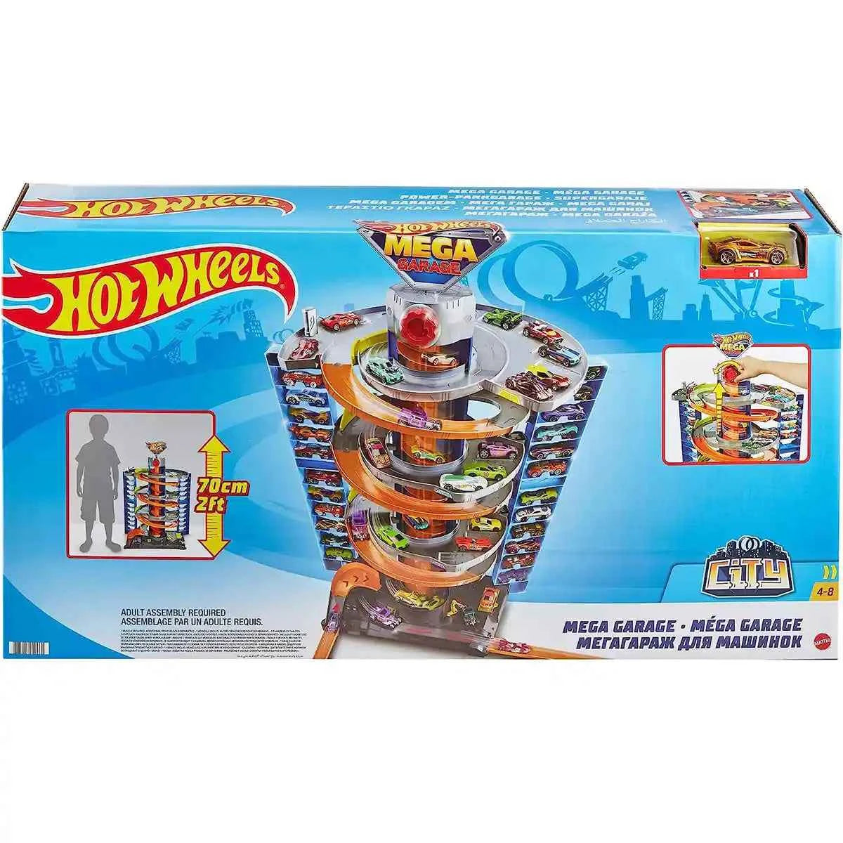 Hot Wheels City Mega Garage - Kiddy Zone