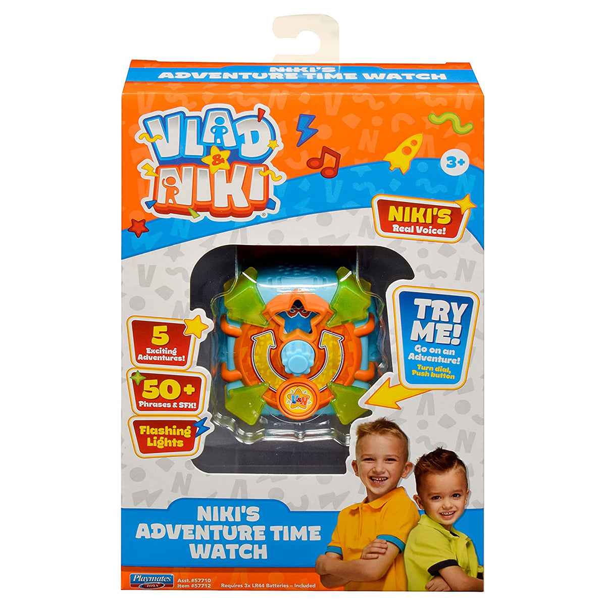 Vlad & Niki Adventure Starter Watch (Lights & Sounds) Asst. 2 - Kiddy Zone