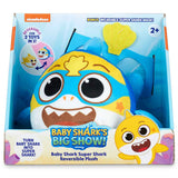 Baby Shark BS Reversible Plush Super Shark - Kiddy Zone