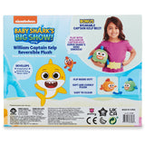 Baby Shark BSR vesible Plush Wllim Captain Kelp