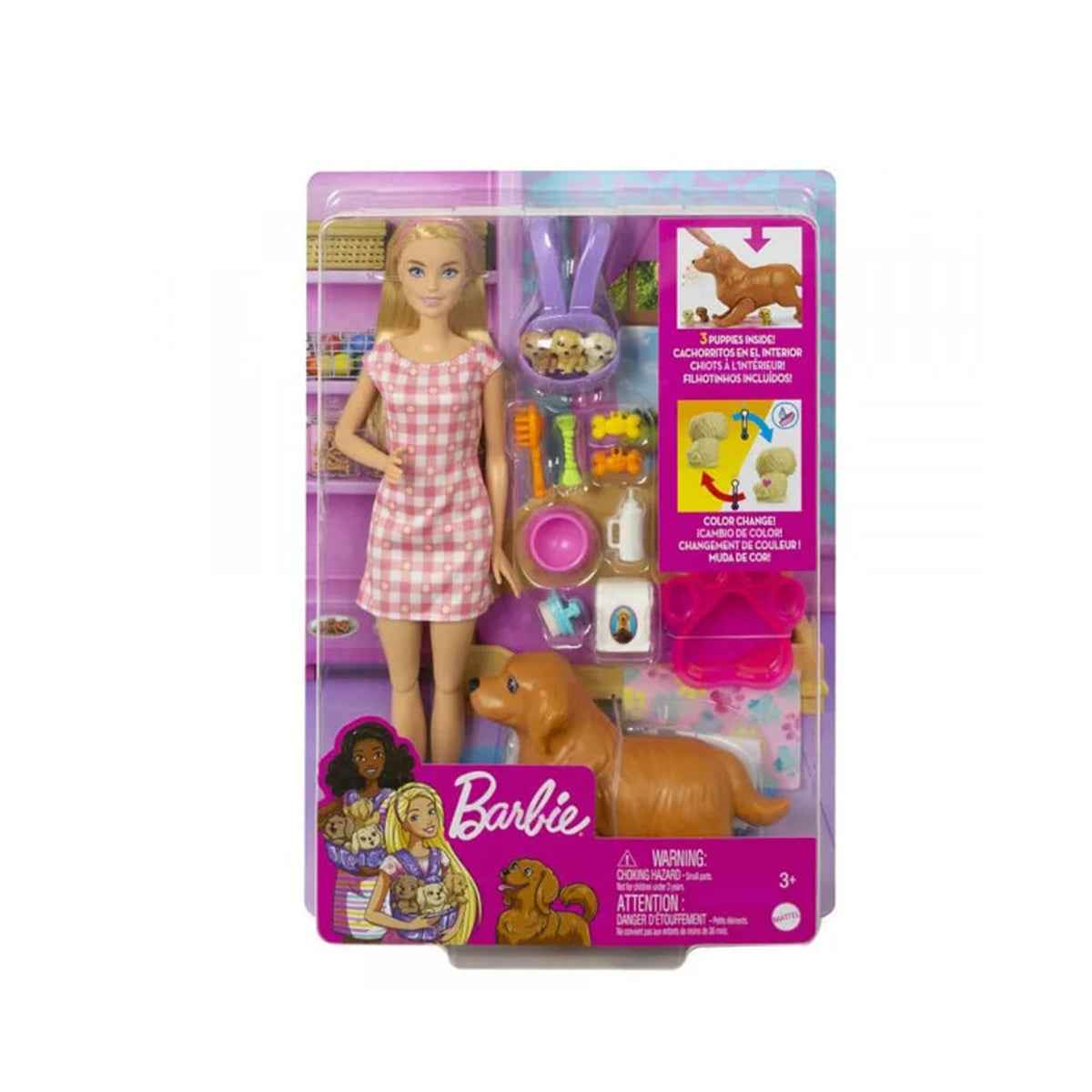 Barbie Newborn Pups 2.0 - Blonde - Kiddy Zone