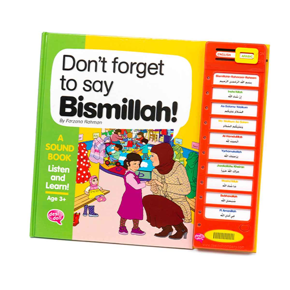 Don't Forget to Say Bismillah Story Sound Book - Kiddy Zone