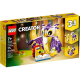 LEGO Creator 3in1 Fantasy Forest Creatures 31125 Aged 7+ (175 Pieces) - Kiddy Zone