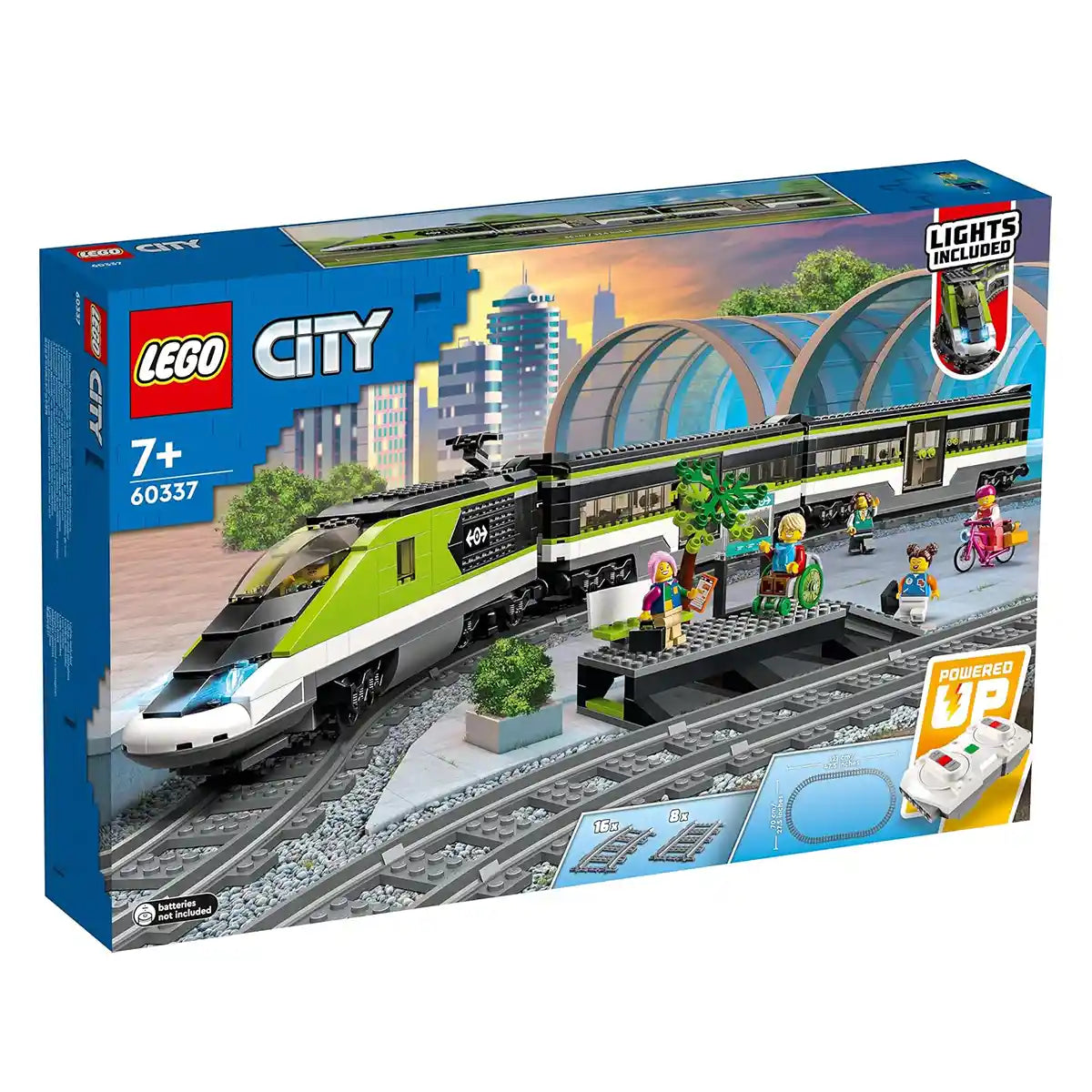 Lego City Express Passenger Train 60337 Building Kit (764 Pieces) - Kiddy Zone