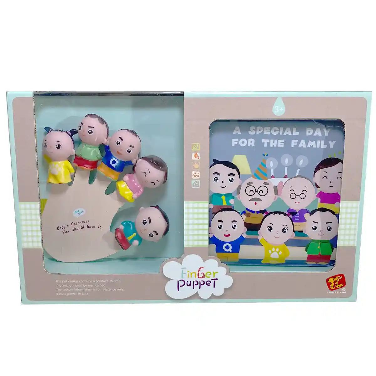 Finger Puppet + Storybook - TL-73 - Kiddy Zone