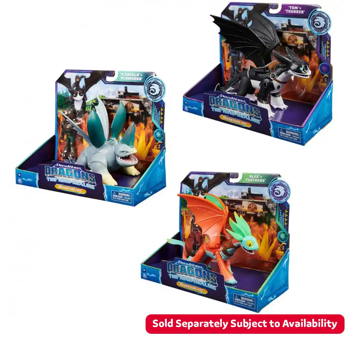 Dragons Realms Adventure Sets Fig Asst. - Kiddy Zone
