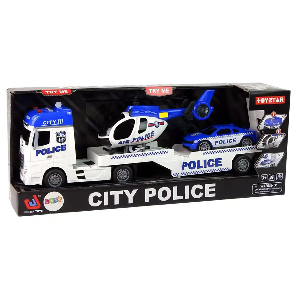 Jinjia 1:12 City Police Transport Vehicle 3yrs +