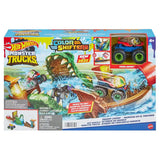 Hot Wheels MT Monster Truck Color Shifters Playset - Kiddy Zone