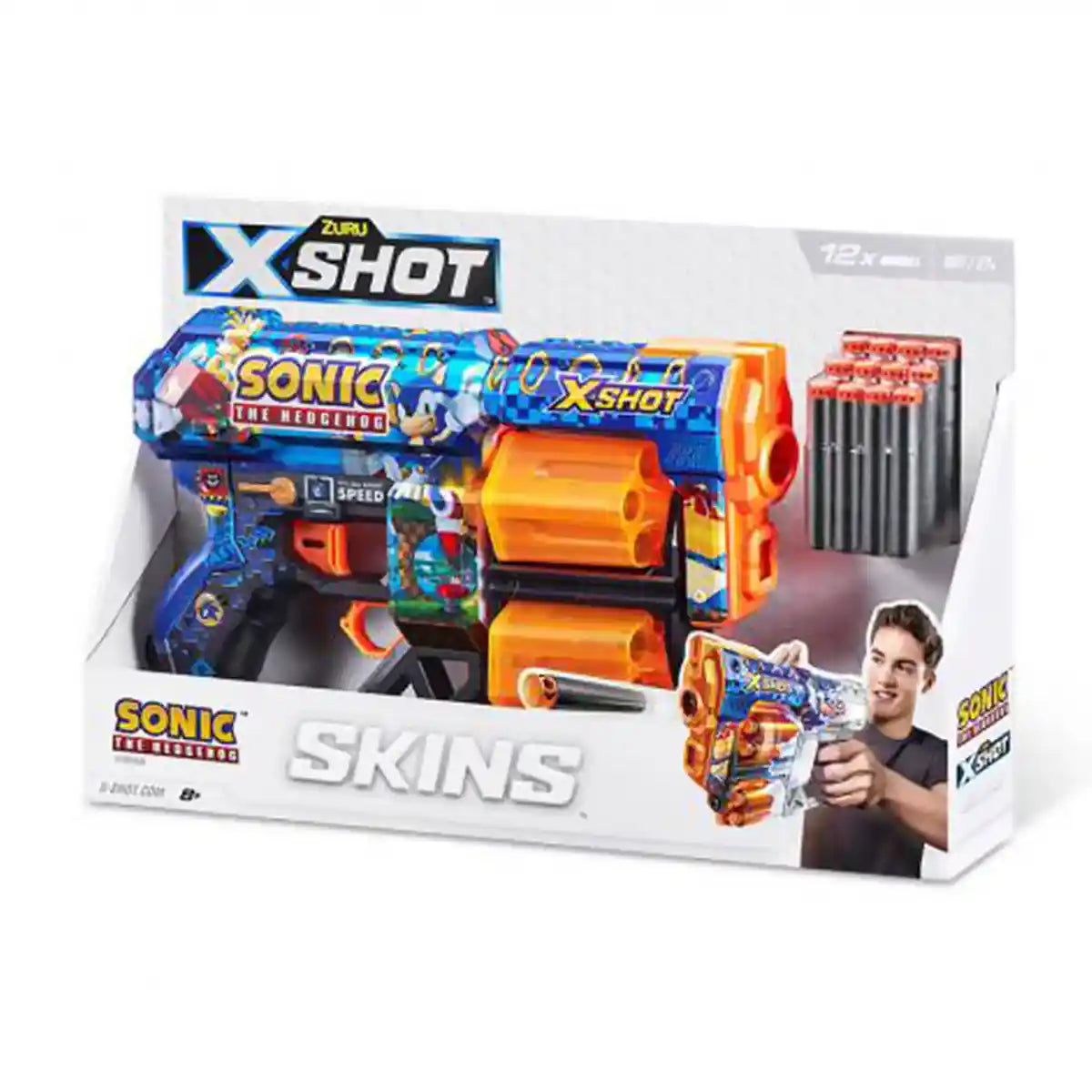 X-Shot Skins Dread Sonic (12 Darts)