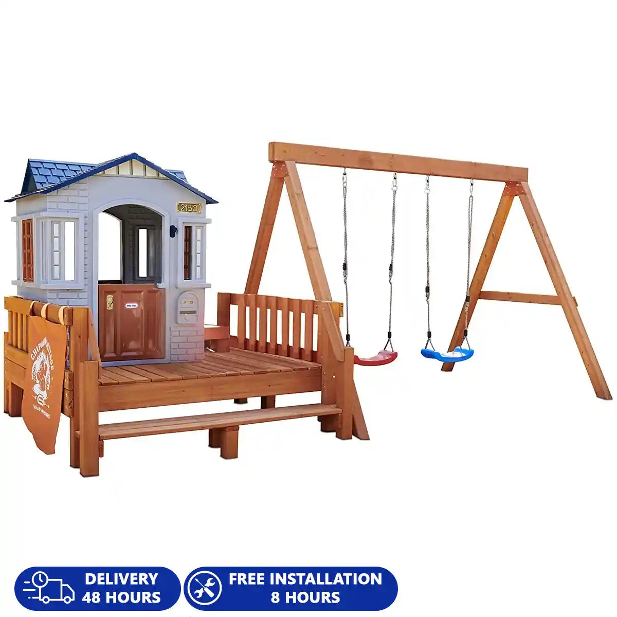 Little Tikes Real Wood Adventures Chipmunk Cottage - Kiddy Zone