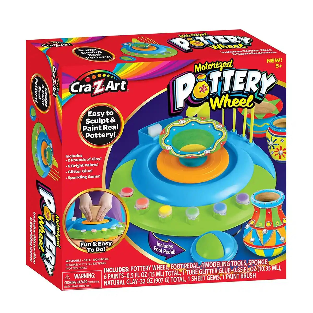 CraZArt Motorized Pottery Wheel