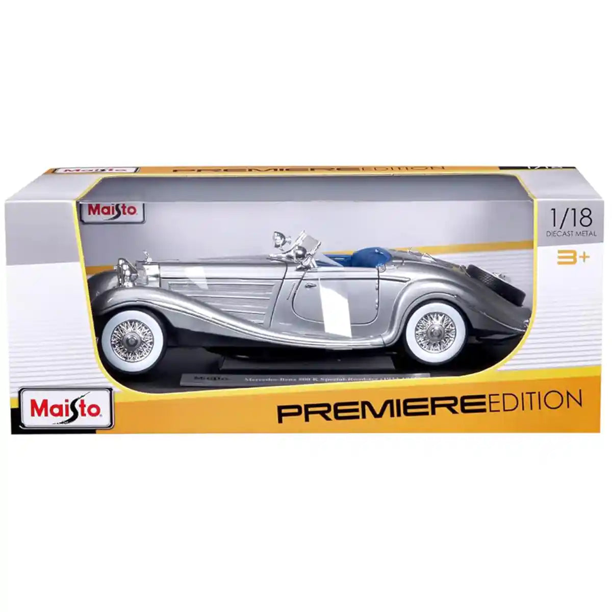 Maisto 1:18 Pe (B)-1936 Mercedes Benz 500 K Typ Specialro