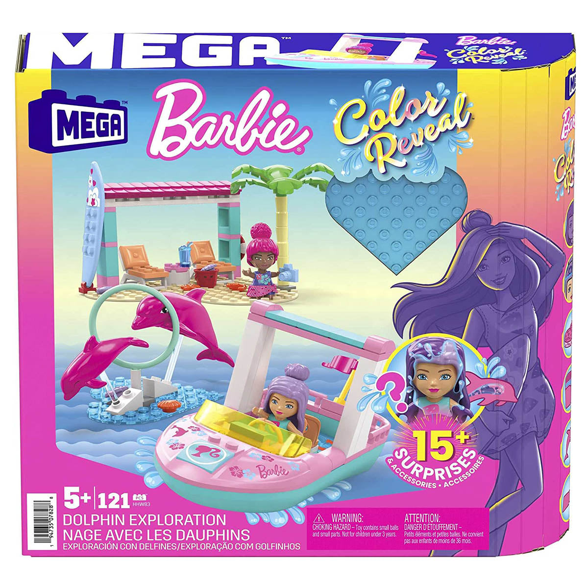 BARBIE COLOR REVEAL DOLPHIN EXPLORATION