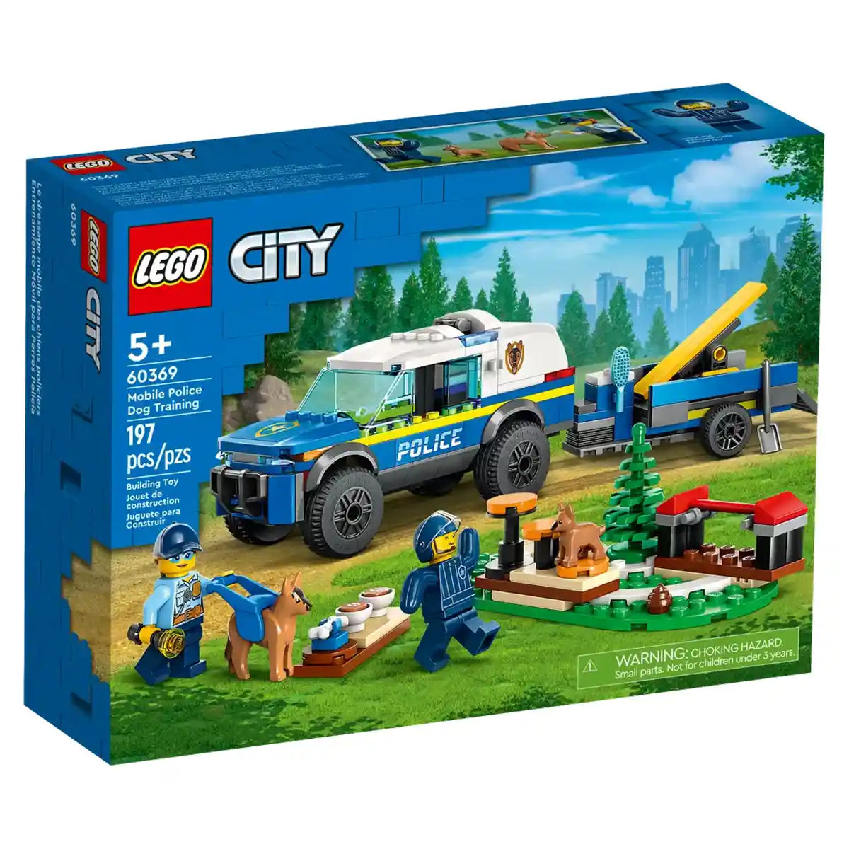 Lego 60369 Mobile Police Dog Training