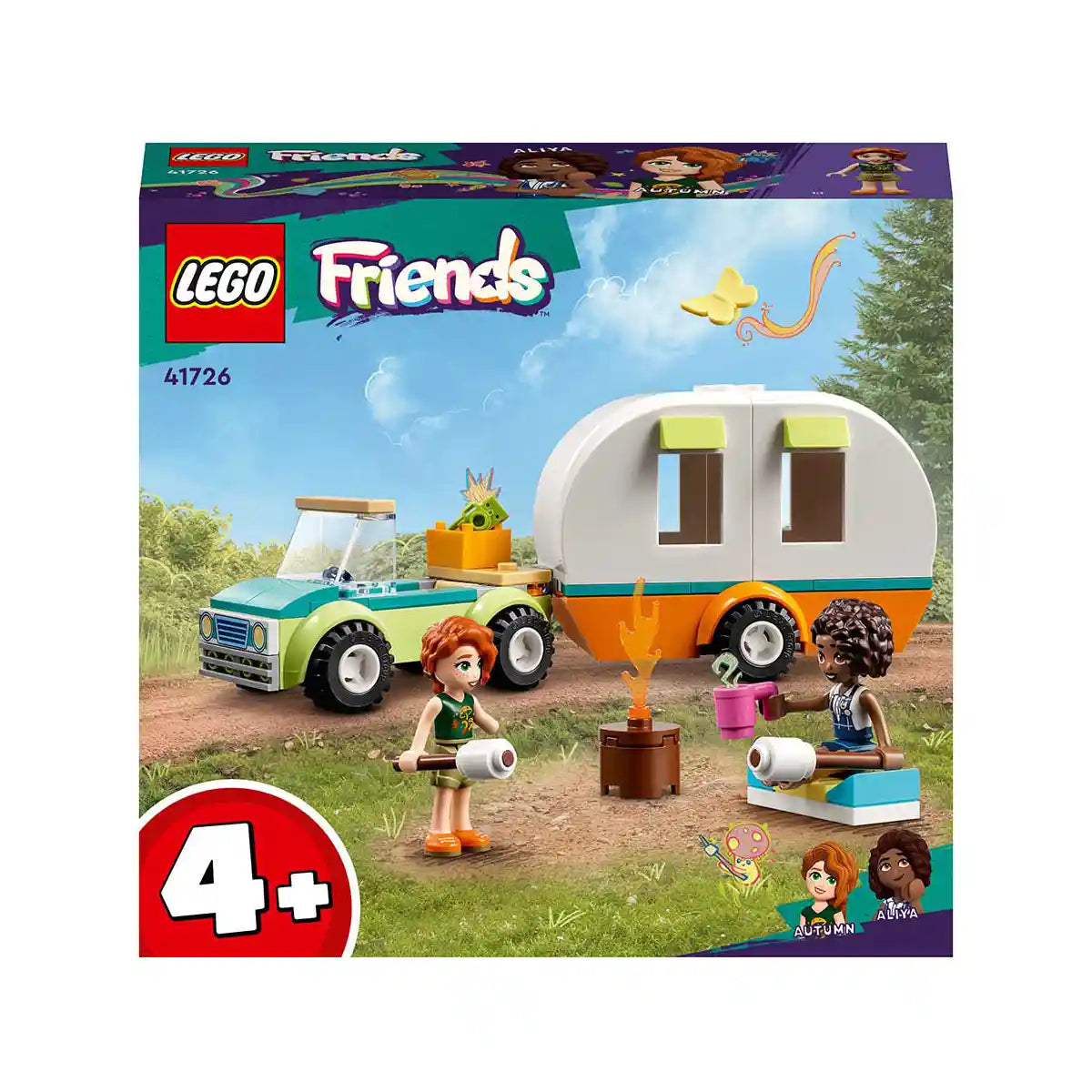LEGO Friends Holiday Camping Trip 41726 Building Toy Set (87 Pieces) - Kiddy Zone
