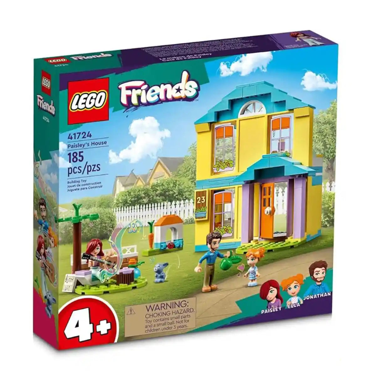 LEGO Friends Paisley’s House 41724 Building Toy Set (185 Pieces) - Kiddy Zone