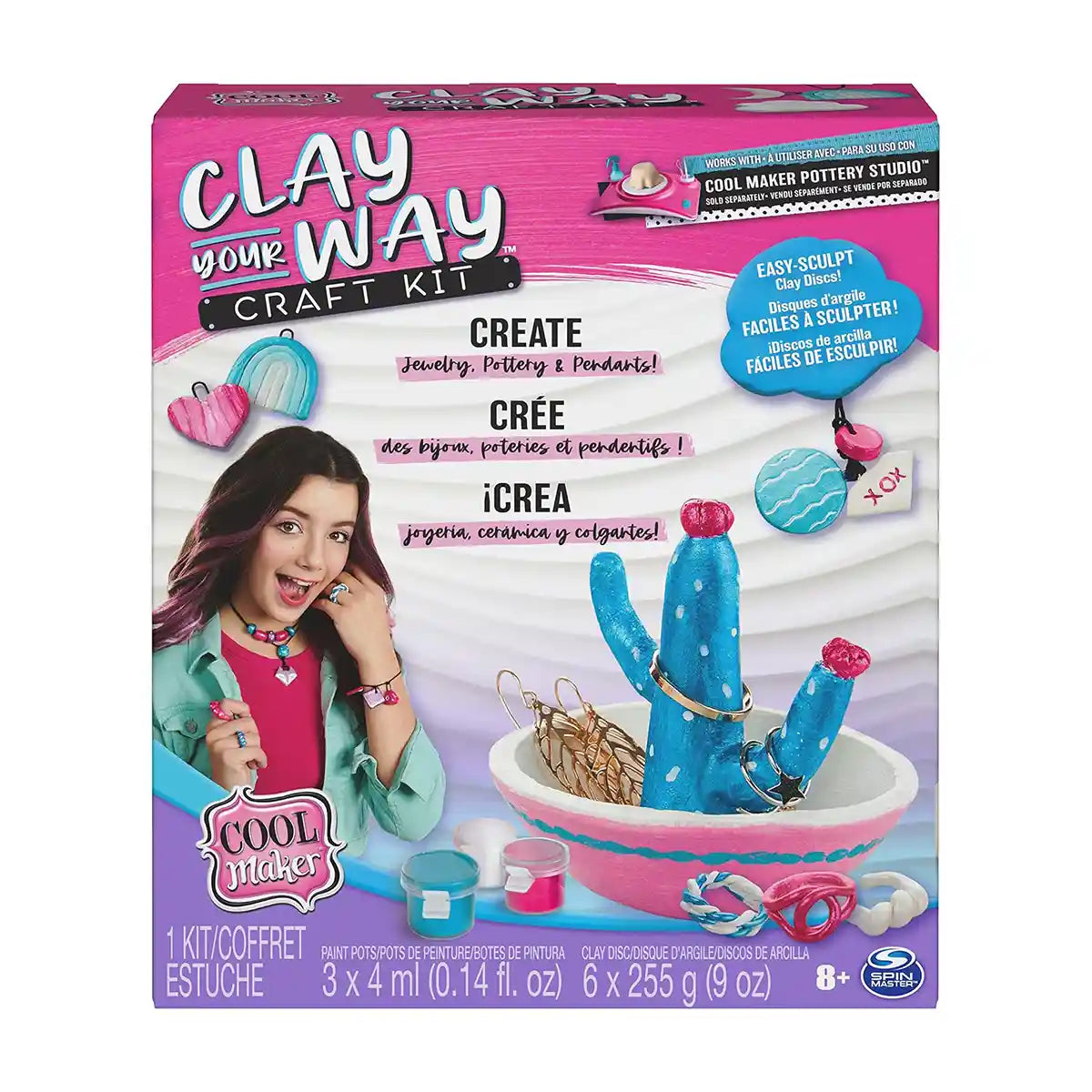 Cool Maker Pottery Clay Your Way Craft Kit