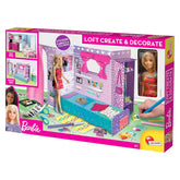 Lisciani Barbie Loft - Create and Decorate (Doll Included) - Kiddy Zone