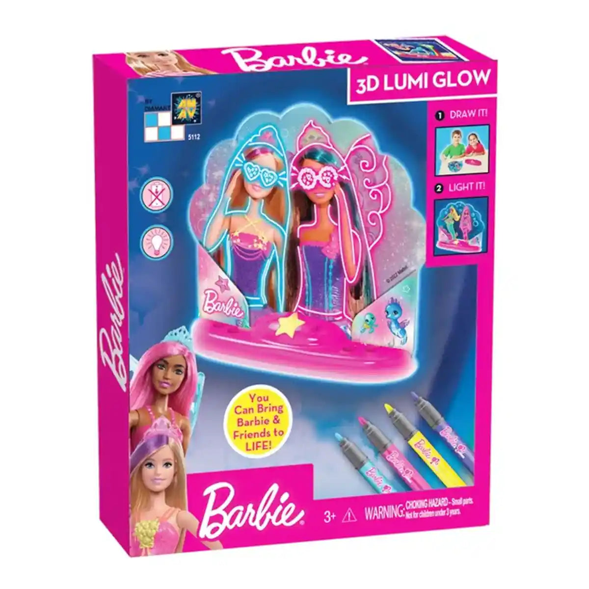 Barbie Fairy Glow Paint n Lite