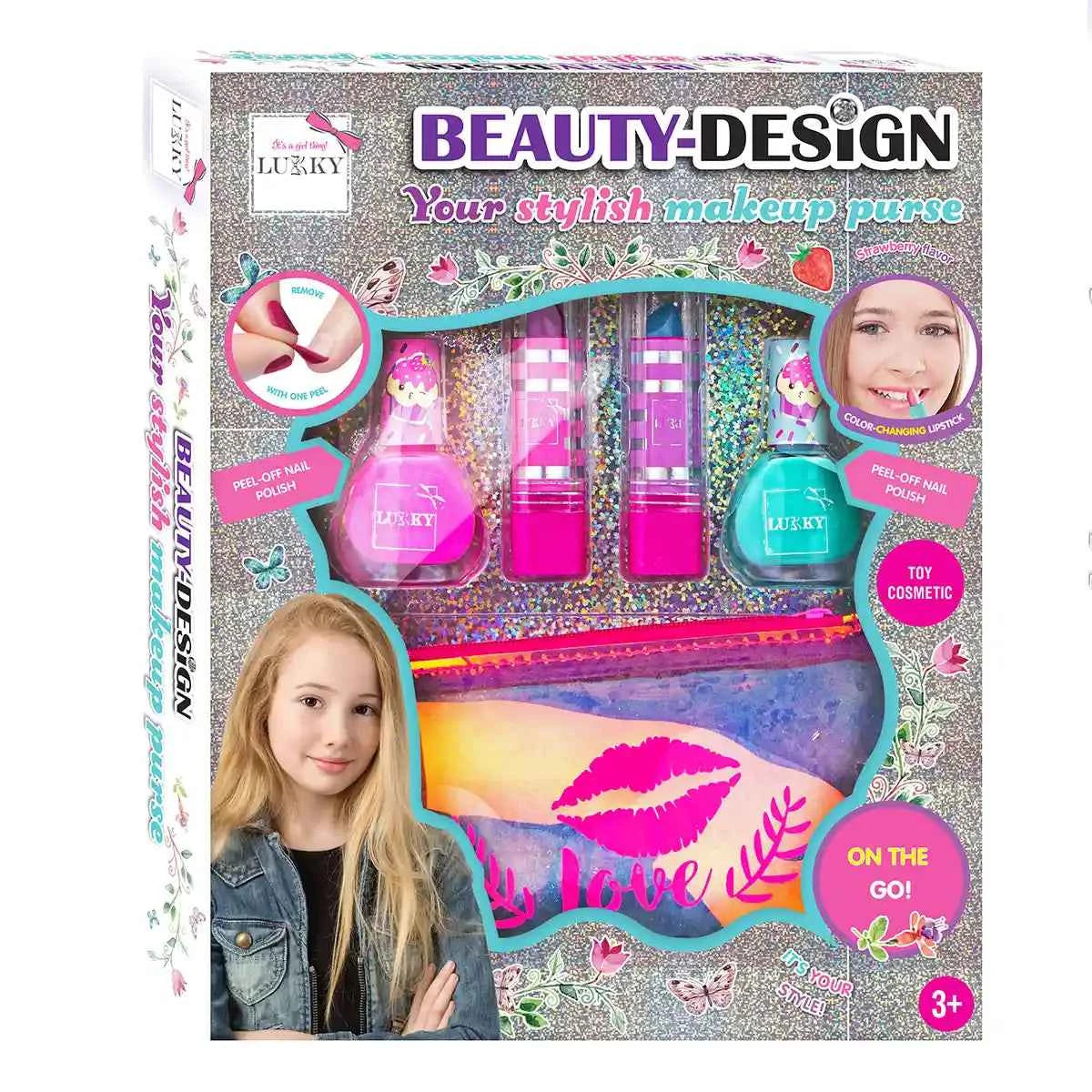 Lukky Set Beauty-Design Your Stylish Cosmetic Bag - Kiddy Zone