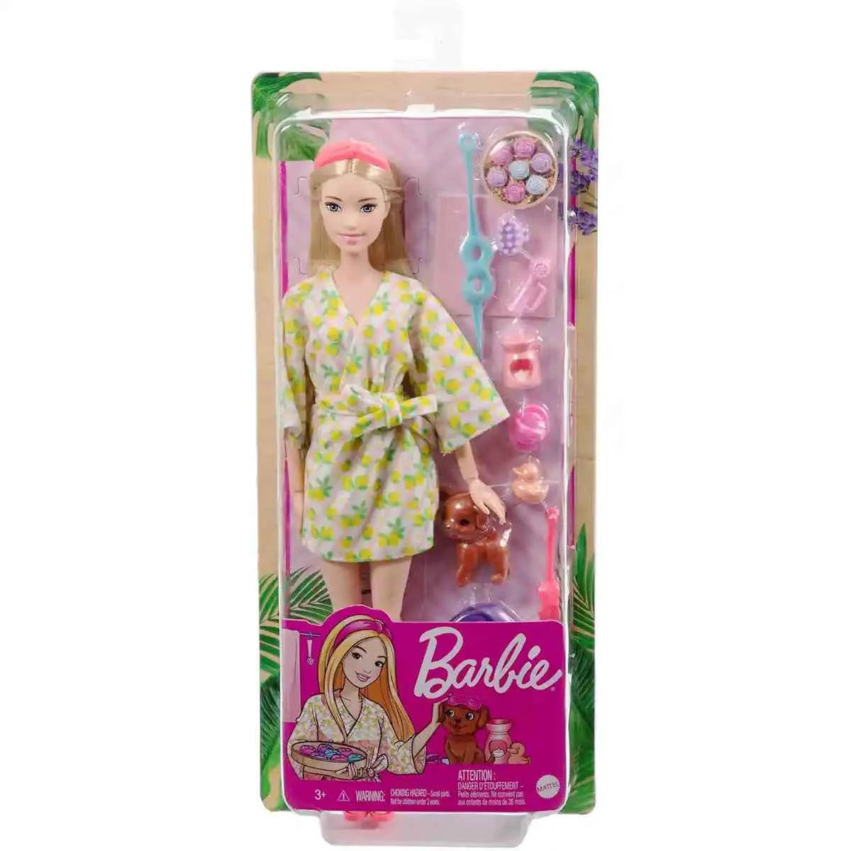Barbie Wellness Doll - Spa Day - Kiddy Zone