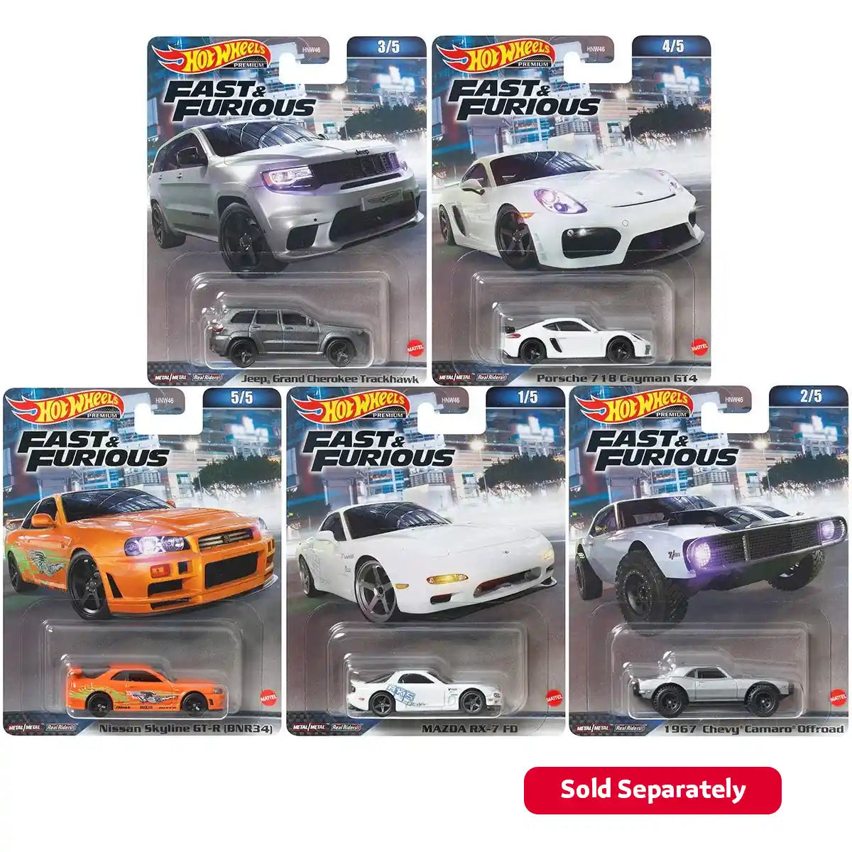 هوت ويلز بريميوم فاست & فوريوس اسست