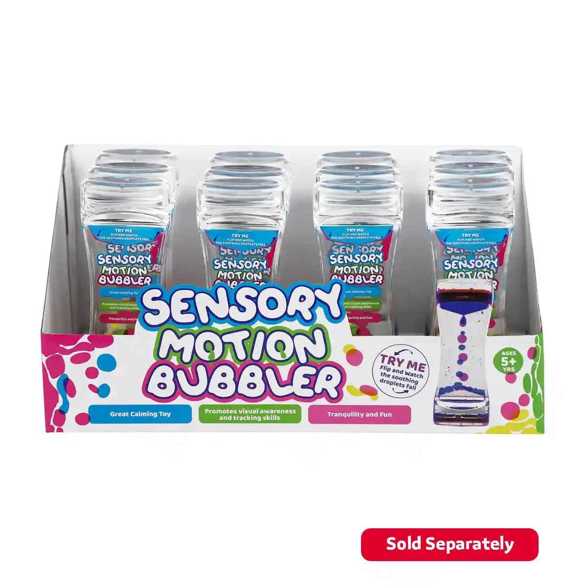 Sensory Motion Bubbler - Small (3 Assorted) - Kiddy Zone