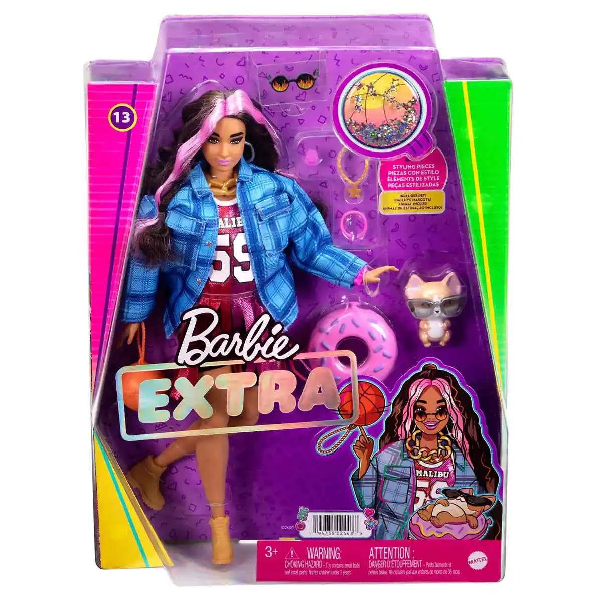 Barbie Extra Doll - Basketball Jersey - Kiddy Zone