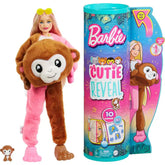 Barbie Cutie Reveal Barbie Jungle Friends Series - Monkey