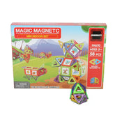 Magnetic Building Blocks 58pcs 3yrs+